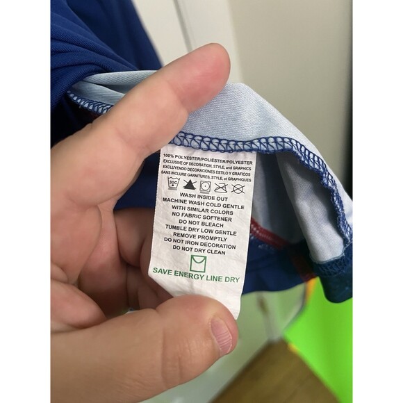 NFL New York Giants Long Sleeve Short Men Large - Picture 5 of 6